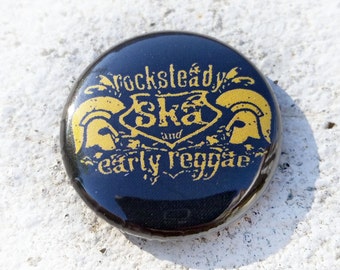 Rocksteady Ska Early Reggae 1 Inch Button