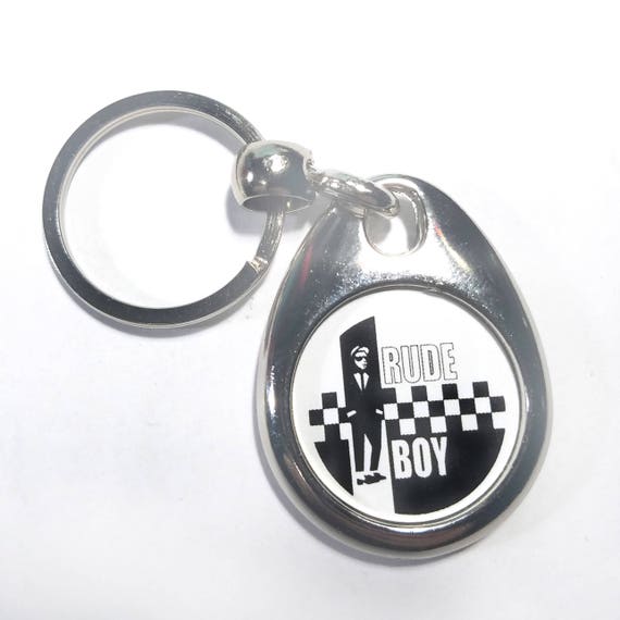 Insignia pin de locura Ska de metal con el logotipo de 25mm