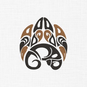 Paw Embroidery Design Mini Paw Embroidery Design Machine Embroidery Design Paw File 5 Sizes Digital Download