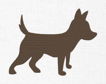Labrador Retriever Dog Embroidery Silhouette (Digital Download)