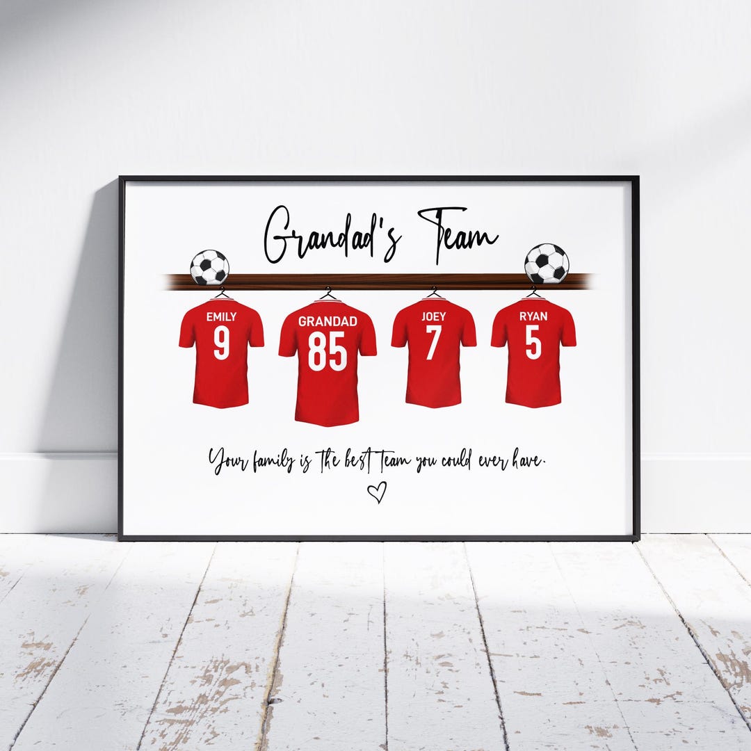 Regalo para el gran abuelo para el día del padre, cumpleaños, Navidad, hecho a mano en cruz de Estados Unidos con sentimiento : The Grandparent Gift Co
