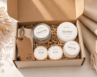 Spa Gift Basket – Bath & Body Set for Women, Relaxation Gift Box