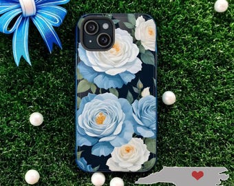 Chapel Hill Roses Phone Case: North Carolina College Town Spirit