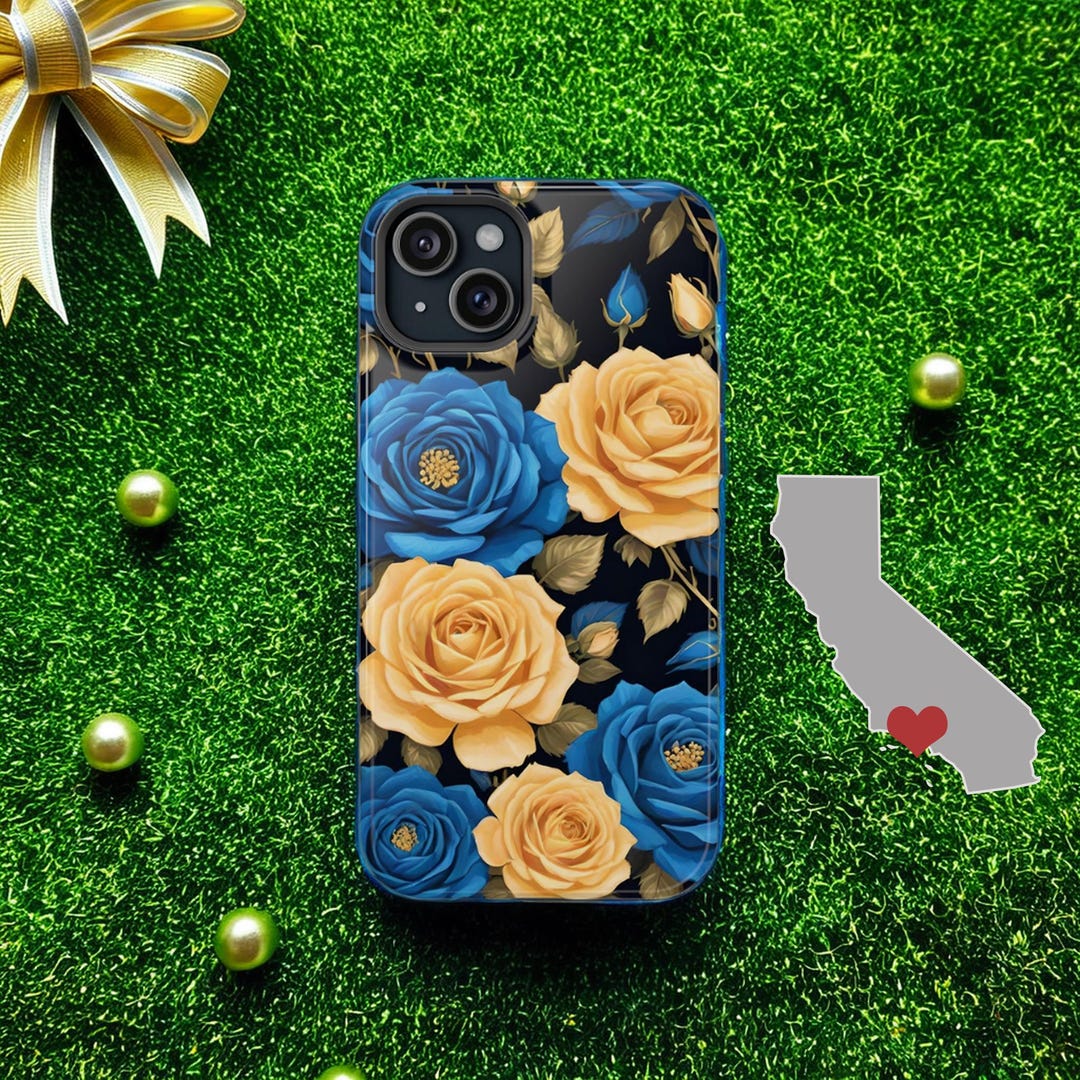 Los Angeles Roses Phone Case: California College Town Spirit - Etsy