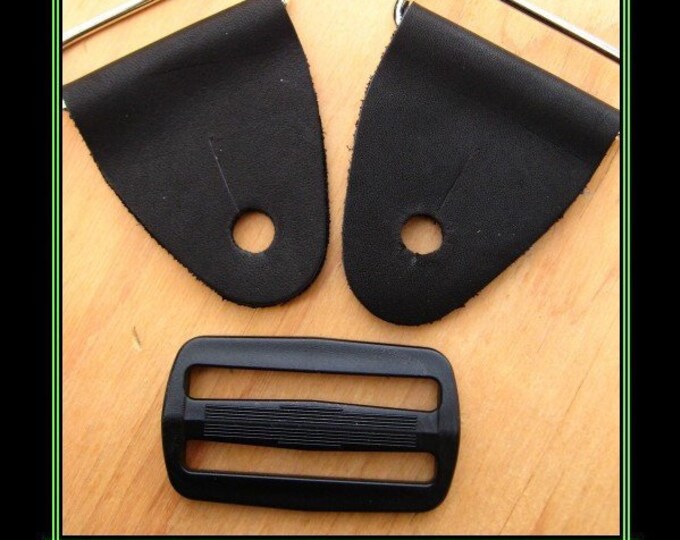 Guitar Strap Kits, Guitar Strap Replacement Ends, Leather Tabs for