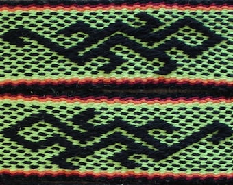 Inkle Weaving Lizard Pattern for Baltic Pickup, Downloadable PDF, Digital Document