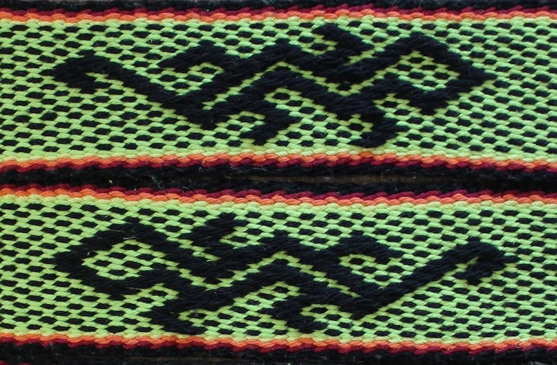 Inkle Weaving Lizard Pattern for Baltic Pickup, Downloadable PDF, Digital Document image 1