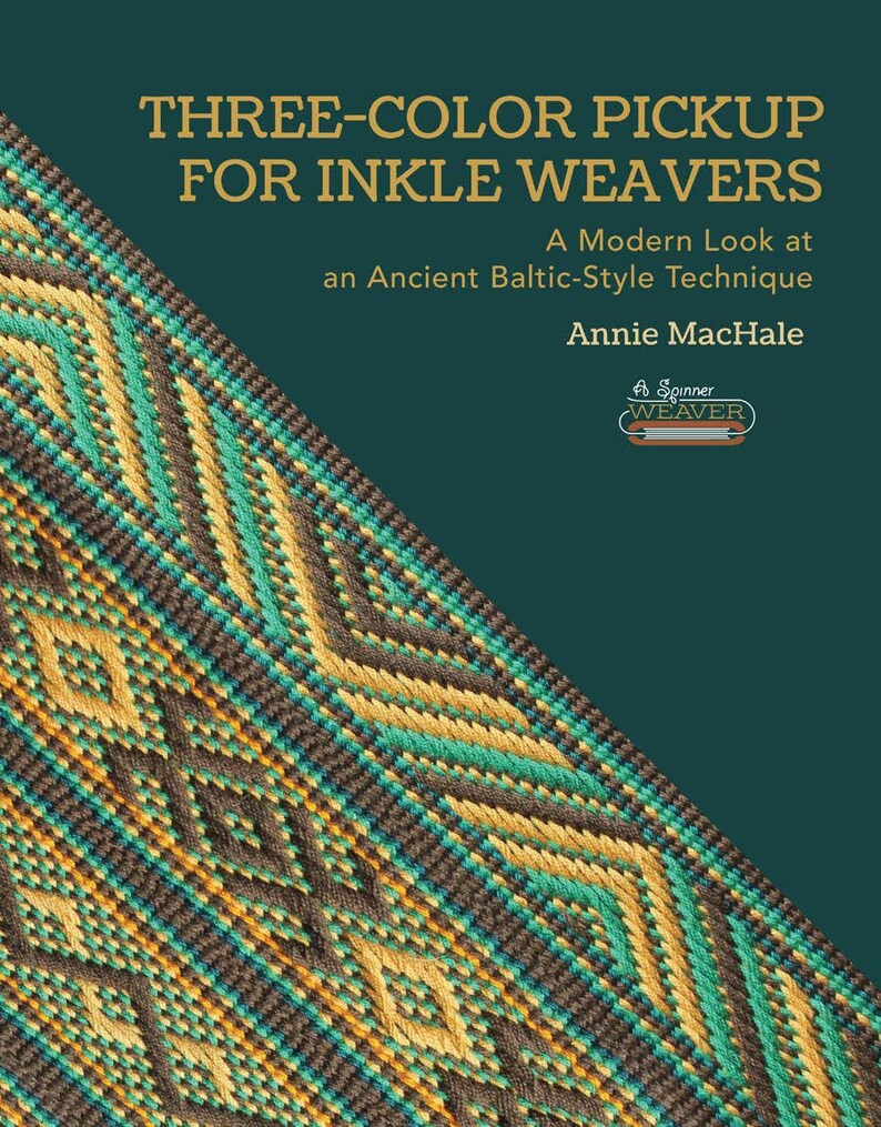 Inkle Weaving Book, 3-Color Pickup for Inkle Weavers image 1