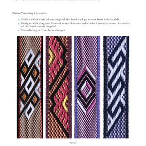 Inkle Weaving Book, 3-Color Pickup for Inkle Weavers image 6