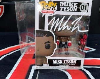 Mike Tyson podpisał Funko Pop z autografem Fiterman Sports COA 1/1