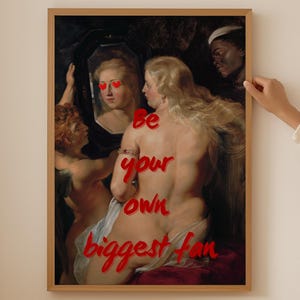 Altered Kunstdruck - Trendige feministische Wandkunst für Ober Couch Kunst, Vintage Zitat Plakat für ästhetische Raum Funky Wandkunst für Küche Raumkunst