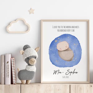 Poster personalizzato per morte in utero - regalo per aborto spontaneo, stampa commemorativa per la perdita del bambino, cartello con le statistiche di nascita, arte in amorevole ricordo, ricordo della perdita del bambino