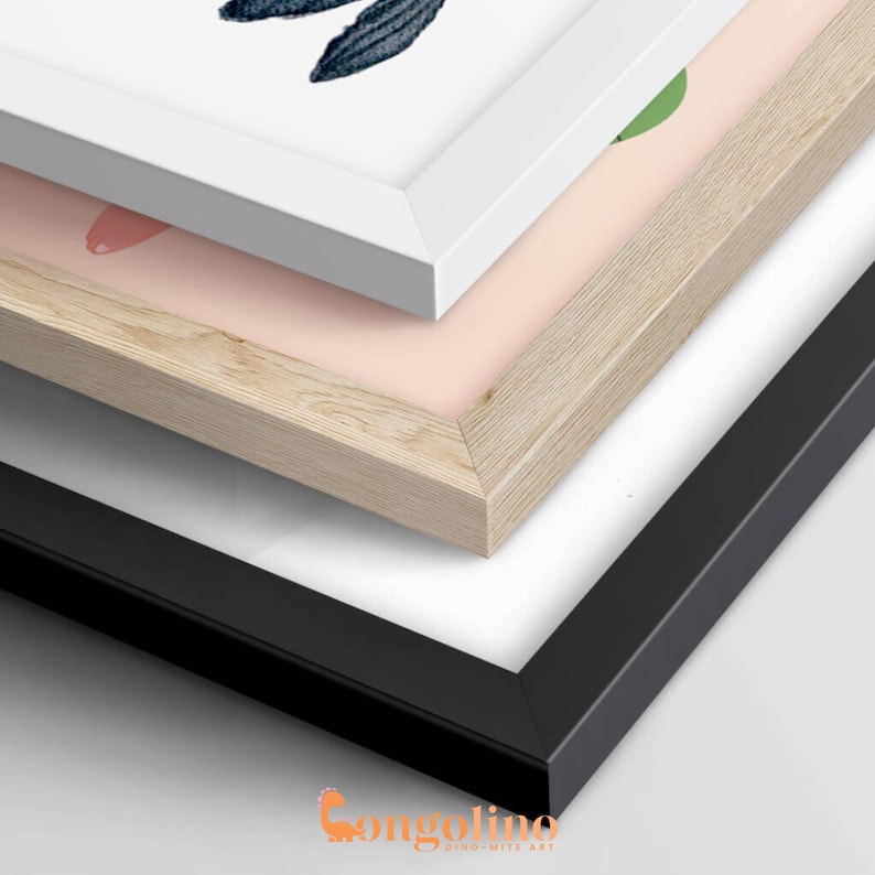 a close up of a picture frame with a painting on it