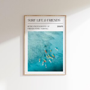 a poster hanging on the wall of a room