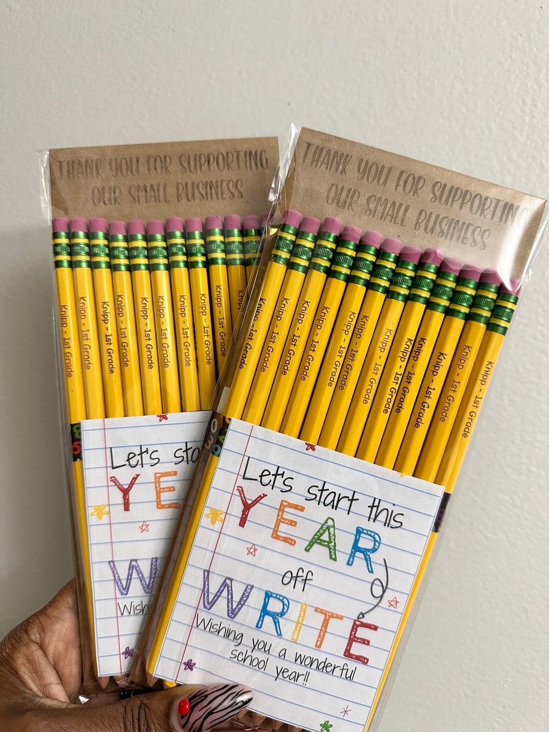 Personalized Pencils | Engraved Pencils | Back to School | 48 Pack ...
