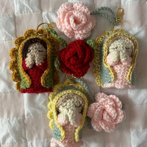 Virgin Mary Keychain
