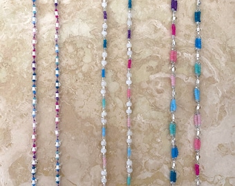 Long Seed Bead Necklaces; Your Choice of Three Styles from the "Magical Wisdom, Series 1"