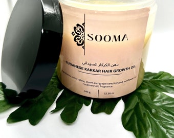 Olio per la crescita dei capelli sudanese Karkar (Wadak) / دهن الكركار السوداني / Sego / ودك