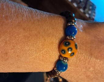 Stretch beaded bracelet