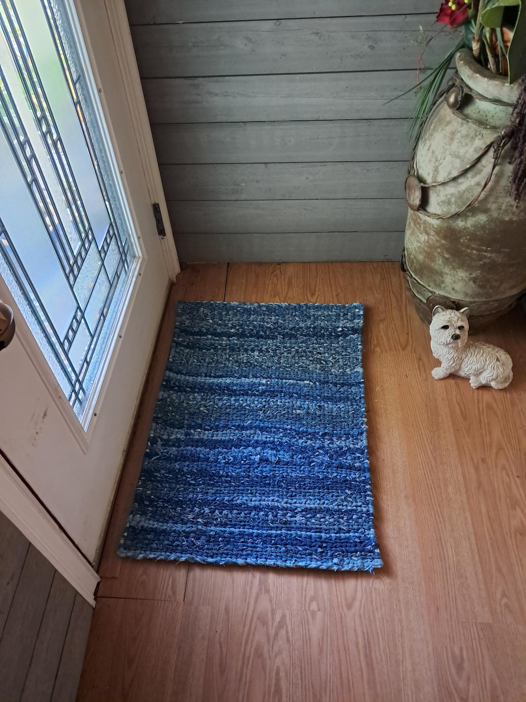 Jean Tag Rug Jeans Rag Rug - Etsy