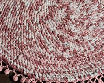 Round rag rug