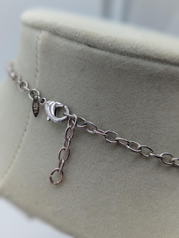 Clear Beaded Statement Necklace – Chunky Acrylic … - image 4