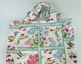 Cloth Shopping Bag - Humming Bird Theme