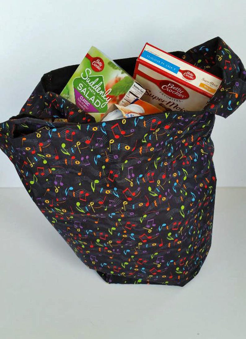 Market Bag with wild horses