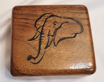 Elephant Music box - free engraving