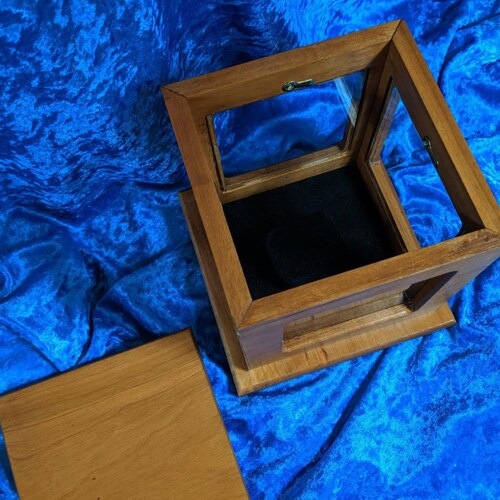 Large Photo Cube - Solid Cherry shops - Personalized