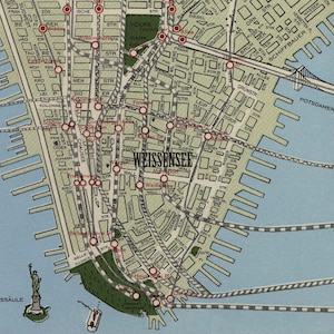 NEU-YORK, a 4-color lithograph (27" x 43") by Melissa Gould aka MeGo