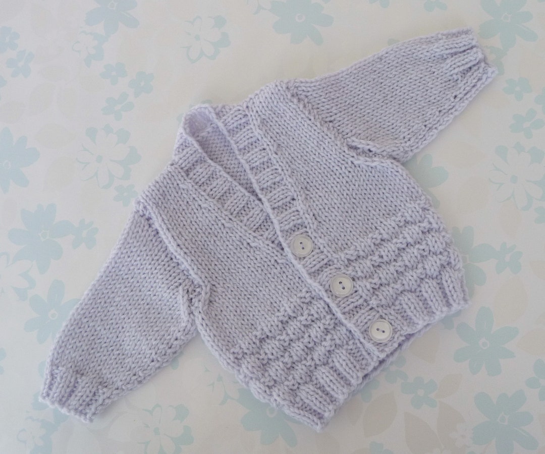 PREMATURE BABY Sweater / Cardigan - 28 to 36 Week (2.5 to 6.5 Lbs ...