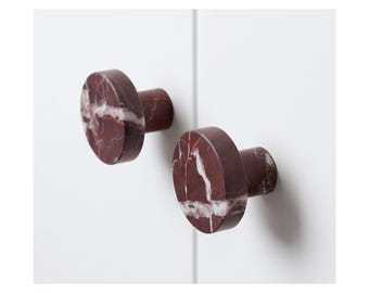 Natural Marble Cabinet Knob, Drawer Knob, Wardrobe knob, Cabinet handle, Cabinet pull, cupboard handle, Dresser Handle, Furniture Pull