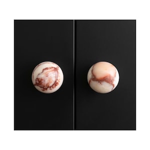Natural Marble Cabinet Knob, Drawer Pull, Closet Knob, Dresser knob, Wardrobe Handle, Kitchen Cabinet Pull, Furniture Handle, Cabinet Handle