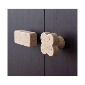 Natural Marble Cabinet Knob, Drawer Pull, Closet Knob, Dresser knob, Wardrobe Handle, Kitchen Cabinet Pull, Furniture Handle, Cabinet Handle