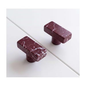 Natural Marble Cabinet Knob, Drawer Knob, Closet Knob, Dresser knob, Close Handle, Kitchen Cabinet Pull, Furniture Handle, Cabinet Handle