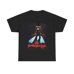 Kanye West Vintage Late Registration Retro Graphic Tee bear t shirt gift for him or her Yeezy Merch