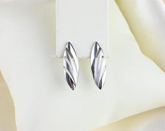 Orecchini A Stelo In Argento Sterling 925, Placcati Rodio, Donne, Dimensioni 9-12 Mm, Eleganti, Regalo Con Sacchetto Di Velluto