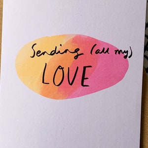 Schicke mir all meine Liebe Karte cc373