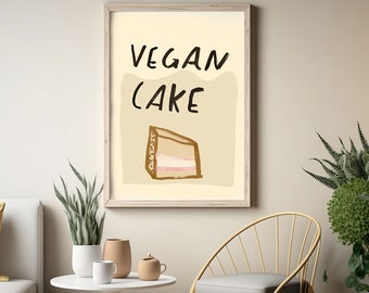 VEGAN CAKE print