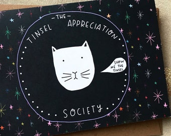 The Tinsel Appreciation Society Card cc115