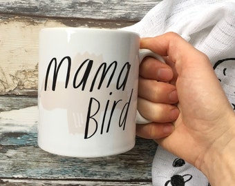 mama bird mug