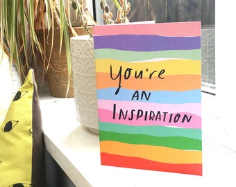 You're an Inspiration card cc279