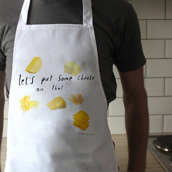 Cheese to the rescue apron