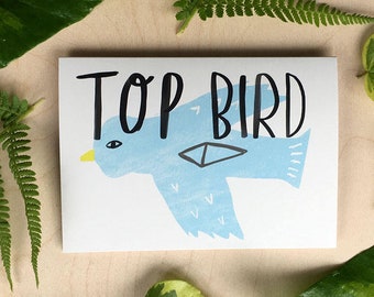 TOP BIRD card cc227