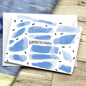 Heureux de Hanoucca / / carte de Hanoucca