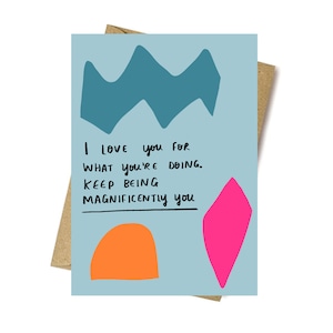 Keep being magnificently you card cc460 image 1