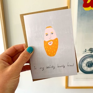Weirdy Beardy Friend carta cc158