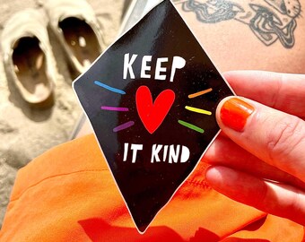 Keep it Kind vinyl sticker