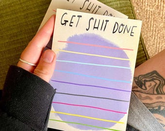 Get Shit Done a6 notitieboekje